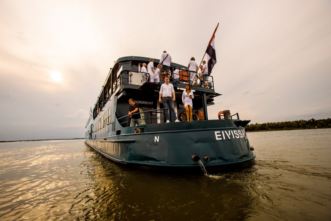 Eivissa achterkant boot