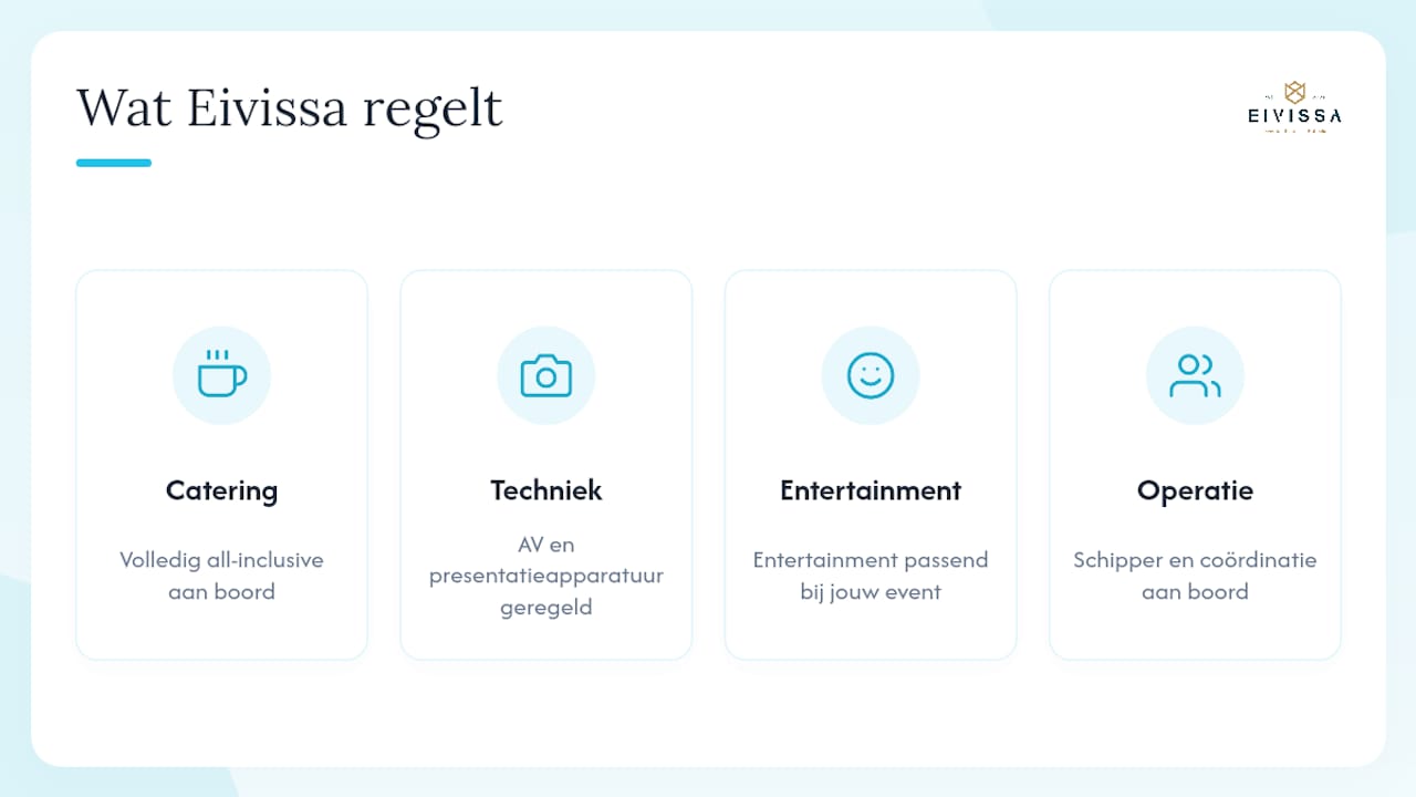 Hoe ontzorgt Eivissa jouw netwerkborrel volledig? — overview diagram